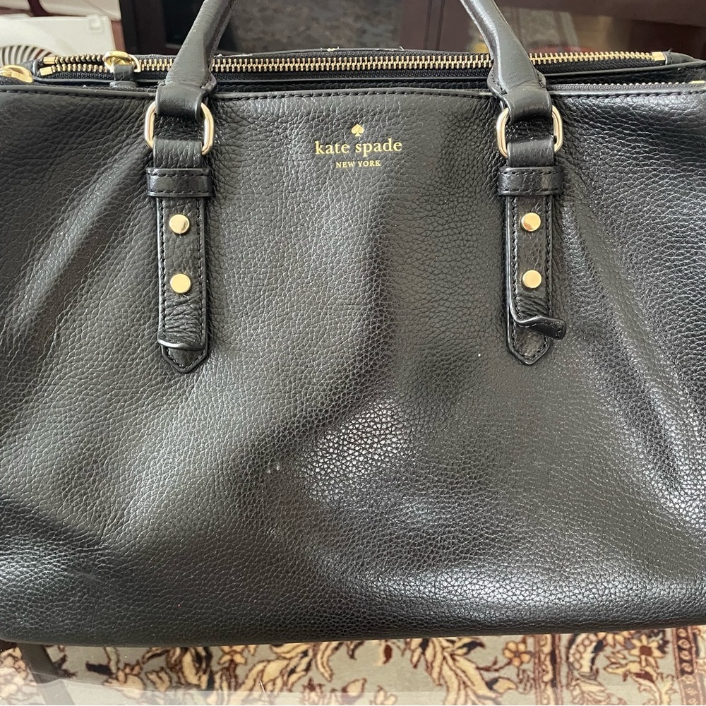 Kate Spade leather tote bag - used
